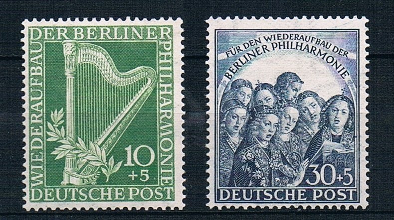 Berlin: Michel 72/73 postfris, Postzegels en Munten, Postzegels | Europa | Duitsland, Postfris, Overige periodes, Ophalen of Verzenden