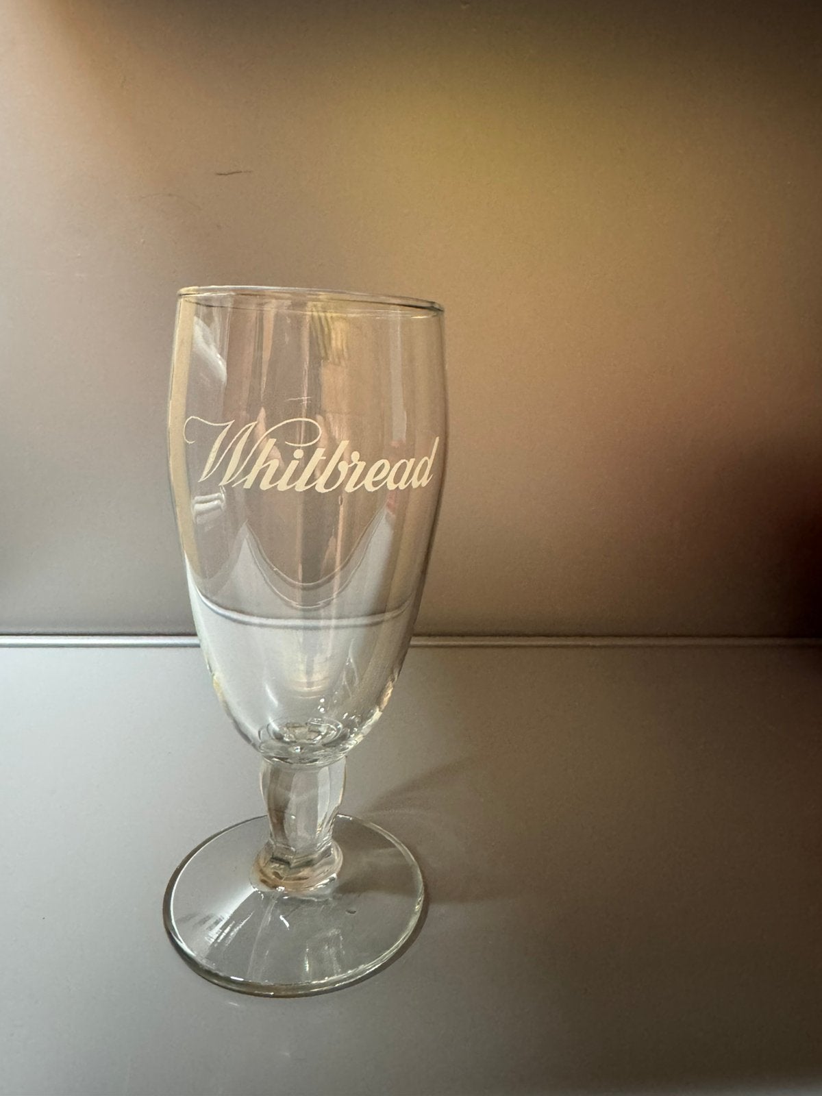 Whitbread bierglas, Verzamelen, Ophalen, Zo goed als nieuw, Bierglas
