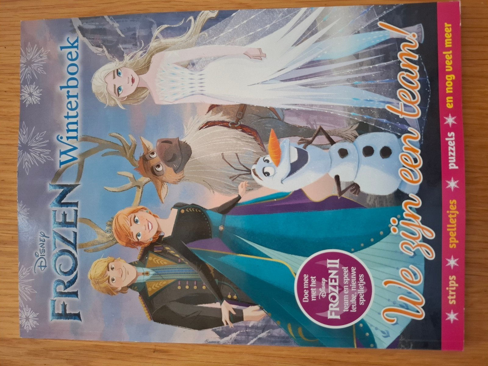 frozen winterboek, Boeken, Nieuw, Ophalen of Verzenden, Fictie, Disney