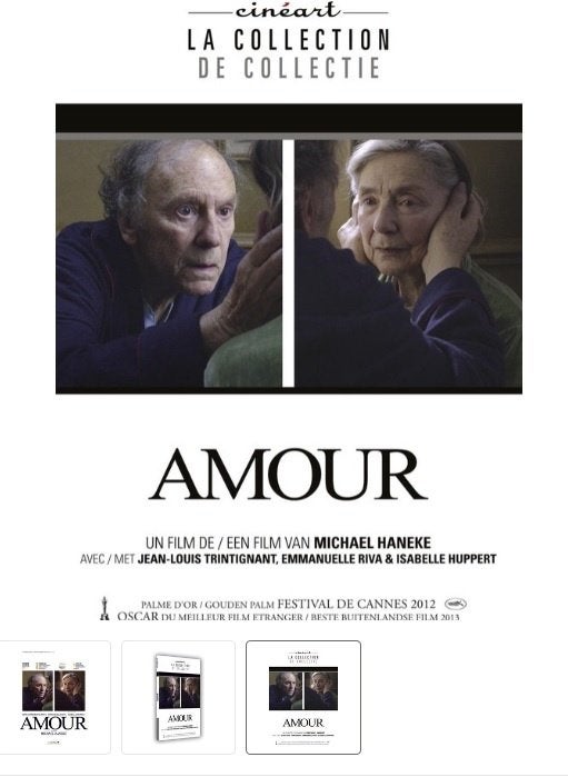 Amour, DVD drama van Michael Haneke, Enlèvement ou Envoi, Comme neuf