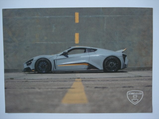 Zenvo Automotive TS1 GT 2018 postkaart post card carte posta, Verzenden, 1980 tot heden, Ongelopen, Voertuig