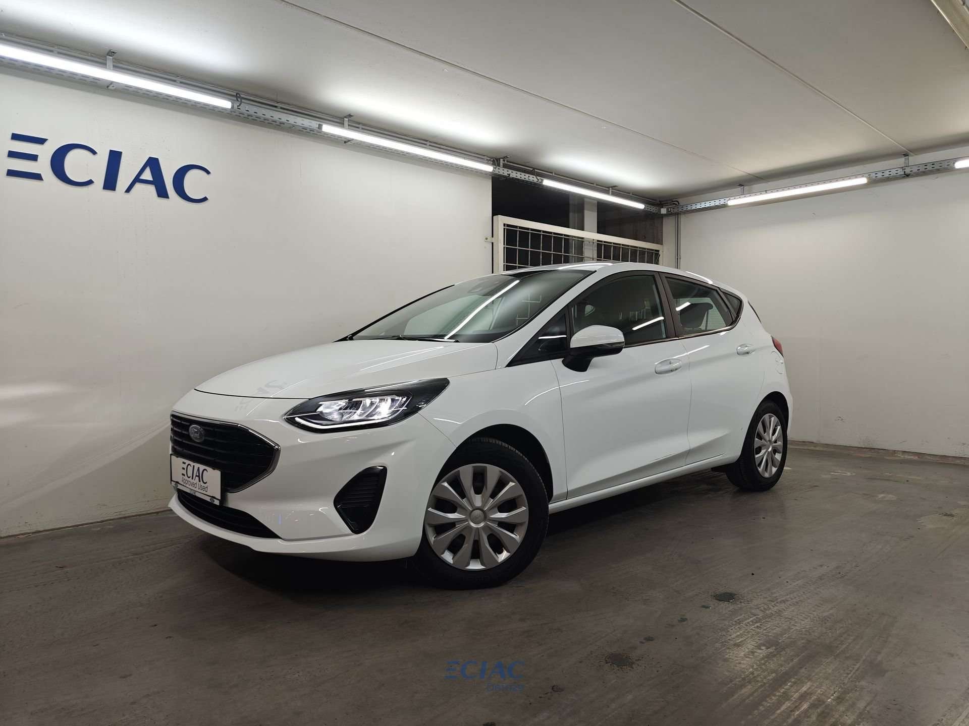 Ford Fiesta Connected 1.1i 75pk - Garantie, Auto's, Start-stop-systeem, 75 pk, Euro 6, Wit