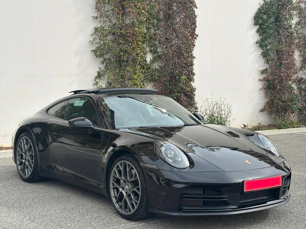 992.2 Pano-14way-chrono-BOSE-cruise-CarPlay-camera-Approved, Auto's, Automaat, Achterwielaandrijving, Zwart, Leder