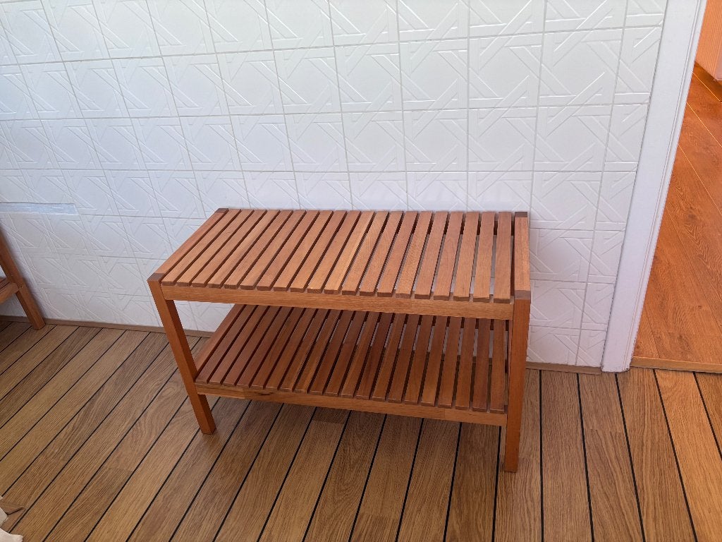 Houten rekje Ikea, Huis en Inrichting, Ophalen, Gebruikt, Scandinavisch tijdloos