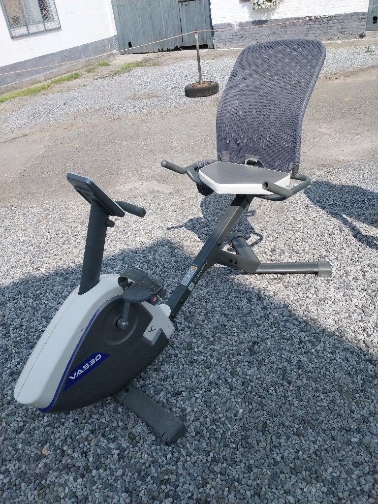 Vélo d'appartement semi-allongé, domyos, Sports & Fitness, Enlèvement, Utilisé, Jambes, Autres types