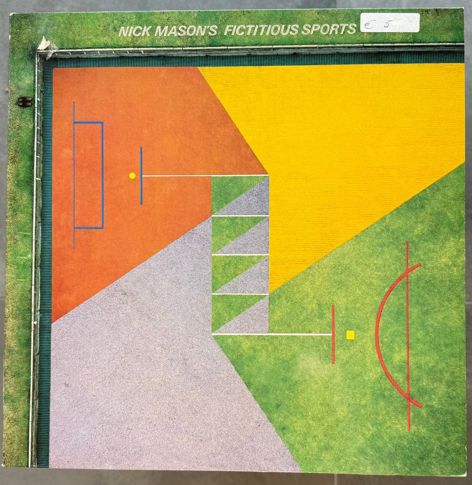 LP Nick Mason - Nick Mason’s Fictitious sports, Avec pochette intérieure, Rock alternatif, Enlèvement ou Envoi, Utilisé
