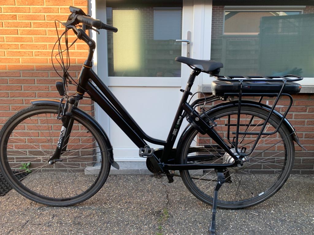 Jools elektrische damesfiets, Ophalen, Gebruikt