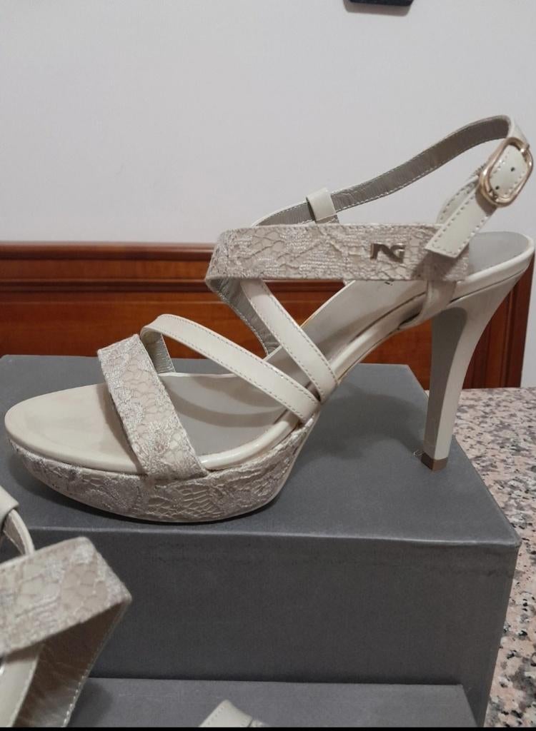 Nero Giardini sandalen maat 38, Kleding | Dames, Schoenen, Beige, Nieuw, Nero giardini, Sandalen of Muiltjes