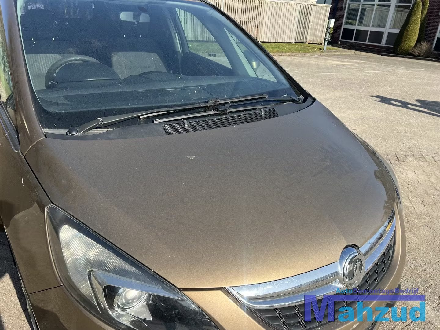 OPEL ZAFIRA C Bruin 41E motorkap 2012-2017, Gebruikt, Opel Automobile GmbH, Kontakt@opel-infoservice.de, Motorkap