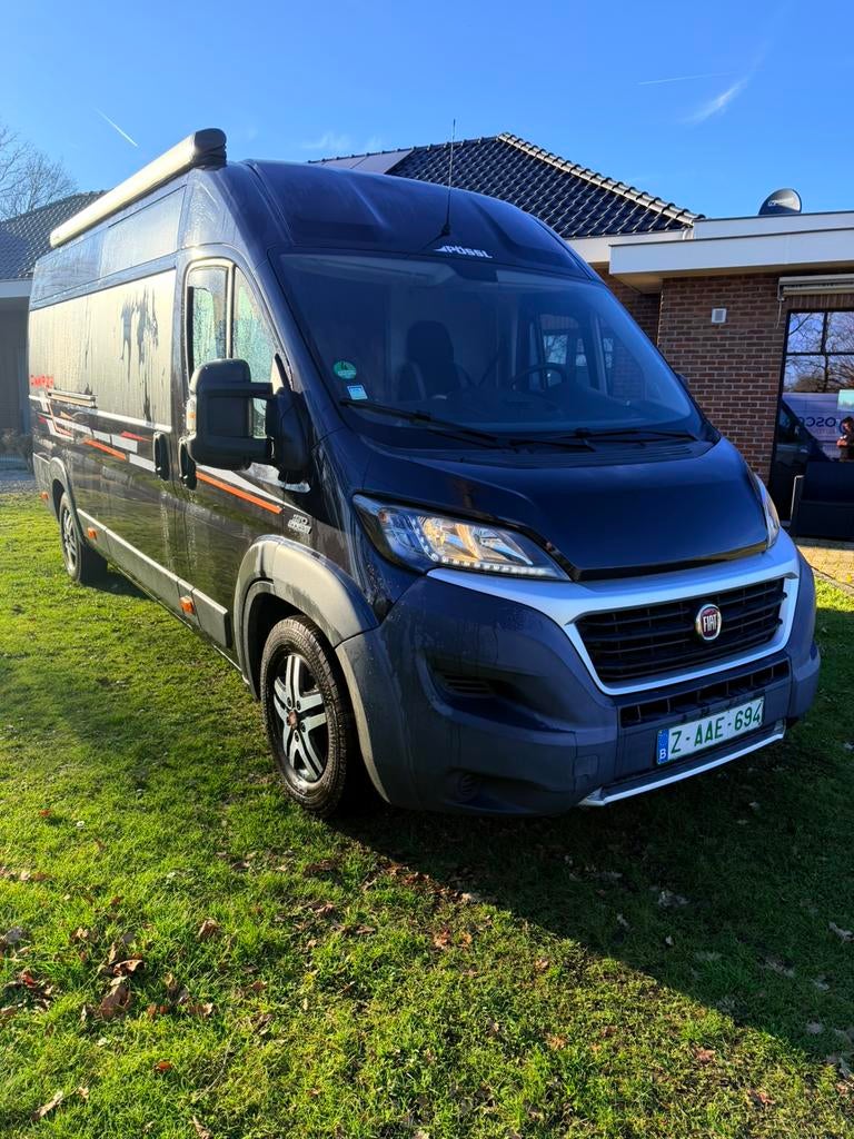 Fiat Ducato 150 Multijet camper, Fiat, Tot en met 2, Treinzit, 4 tot 5 meter