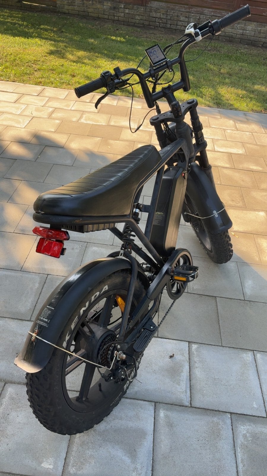 Fatbike h9 zwart, Enlèvement, Comme neuf