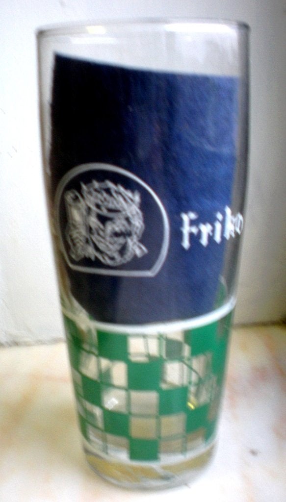 DEMETS Lauwe „Friko”, Verzamelen, Ophalen of Verzenden, Zo goed als nieuw, Glas of Glazen