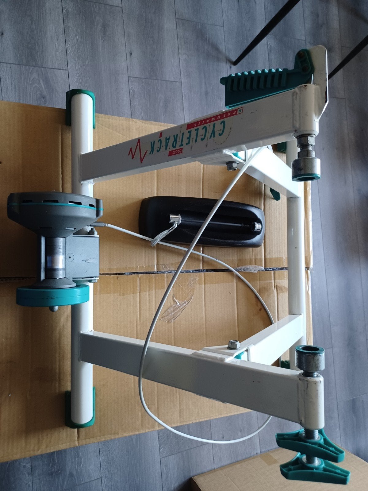 fietstrainer, Ophalen