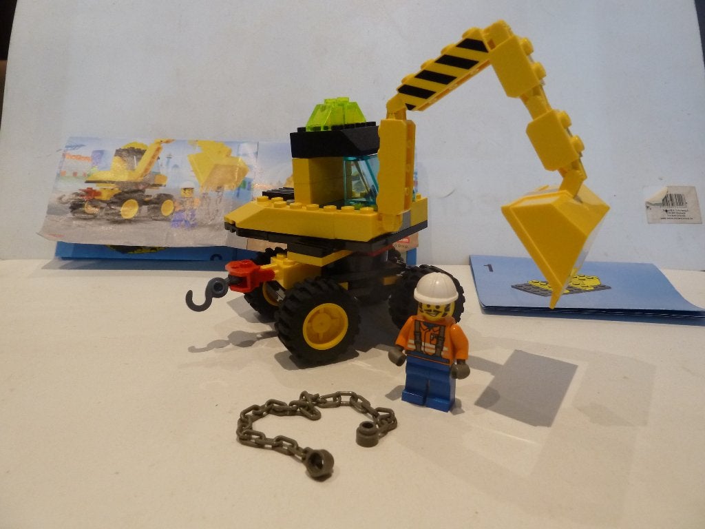 Lego Town City 6474  4-Wheeled Front Shovel, City, Lego, Ophalen of Verzenden, Zo goed als nieuw