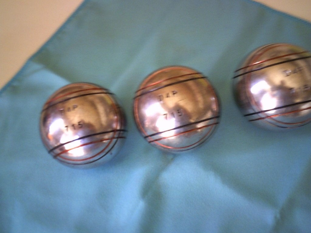 Pétanque avec estampilles de la marque, Enlèvement ou Envoi, Comme neuf
