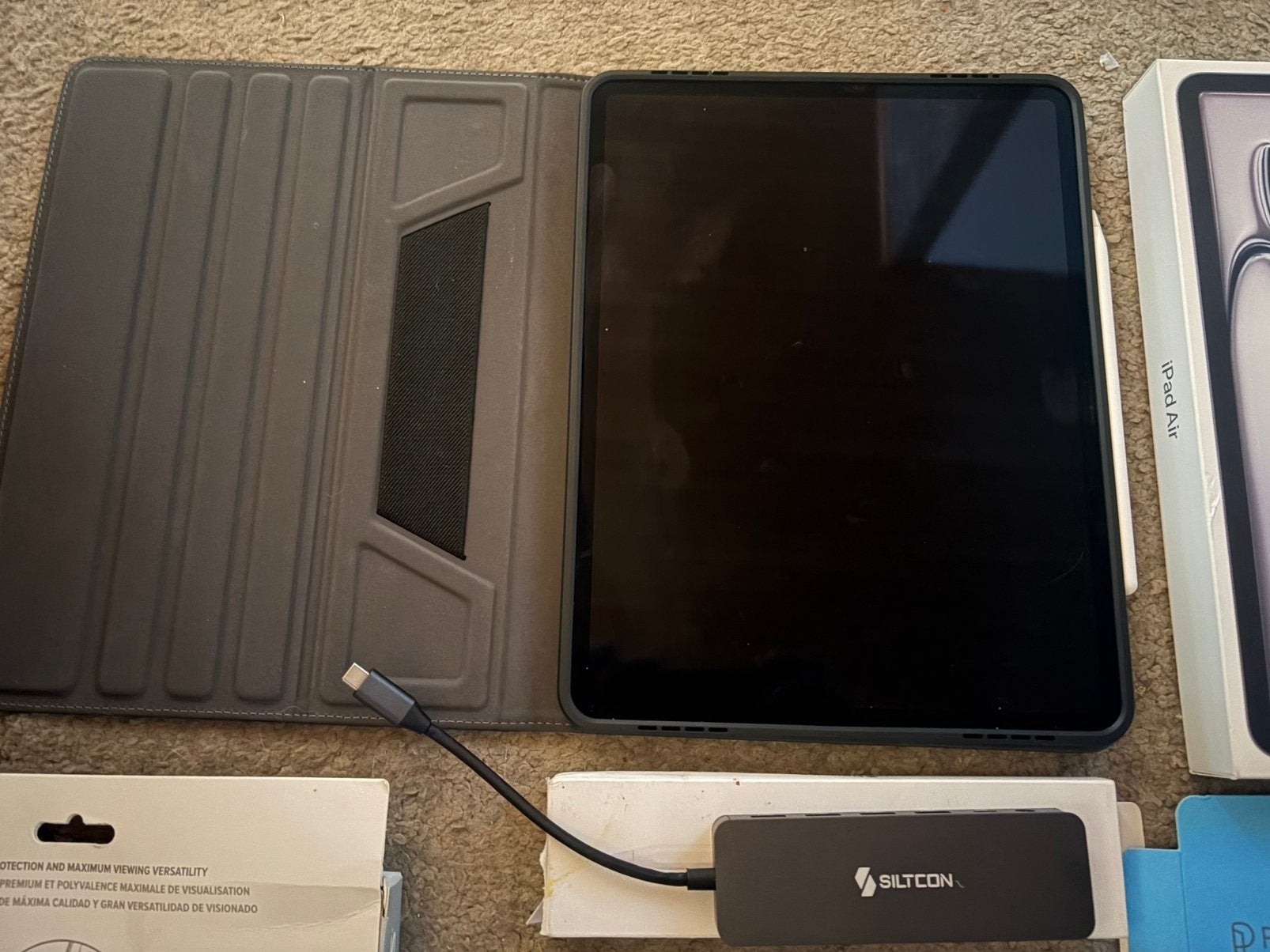 APPLE IPAD AIR M4 (2026) 13 INCH 128 GB WIFI SPACE GREY met, Computers en Software, 13 inch of meer, Apple iPad, Nieuw, Ophalen of Verzenden