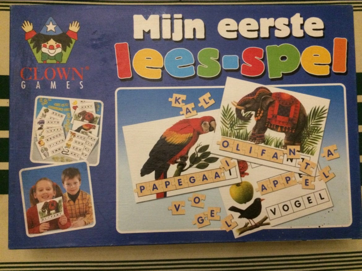 Mijn Eerste Lees-spel, Enlèvement ou Envoi, Plus de 50 pièces, Neuf, 2 à 4 ans