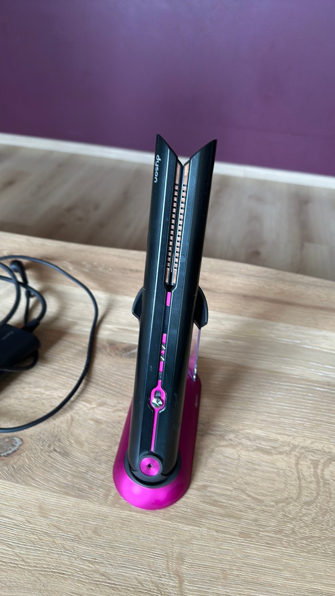 Dyson Corrale stijltang zwart/fuchsia, Electroménager, Équipement de Soins personnels, Comme neuf, Enlèvement