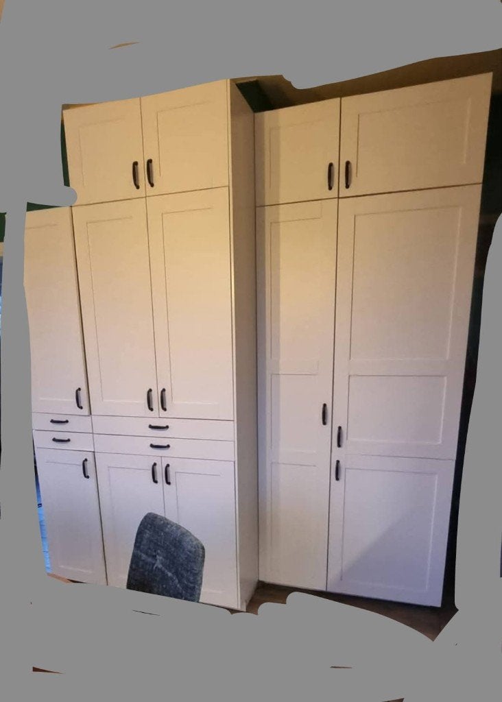 portes de cuisine blanches Ikea", Bois, Comme neuf, Enlèvement, Autres types