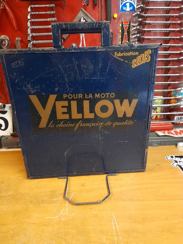 ancien devidoir de chaine moto yellow sedis, Enlèvement ou Envoi, Utilisé, Autres types