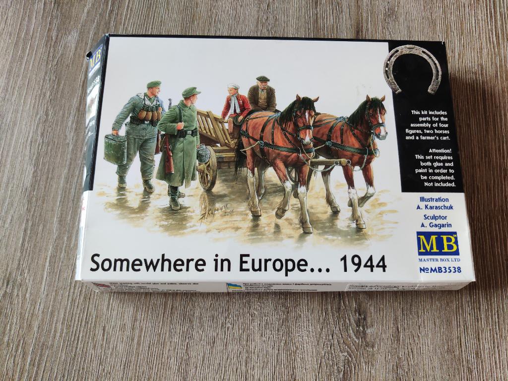 Master Box – Somewhere in Europe… 1944 – 1/35 – réf. MB3538, Hobby & Loisirs créatifs, Modélisme | Autre, Enlèvement ou Envoi