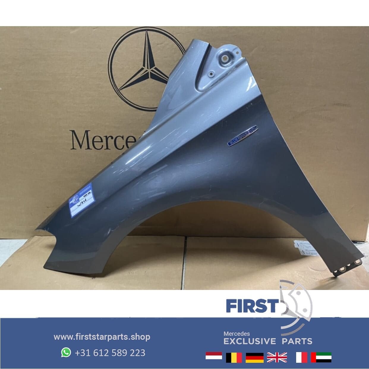 W242 W246 B KLASSE 2017 ZIJSCHERM LINKS SPATBORD LINKER SCHE, Auto-onderdelen, Gebruikt, -, Links, Ophalen of Verzenden