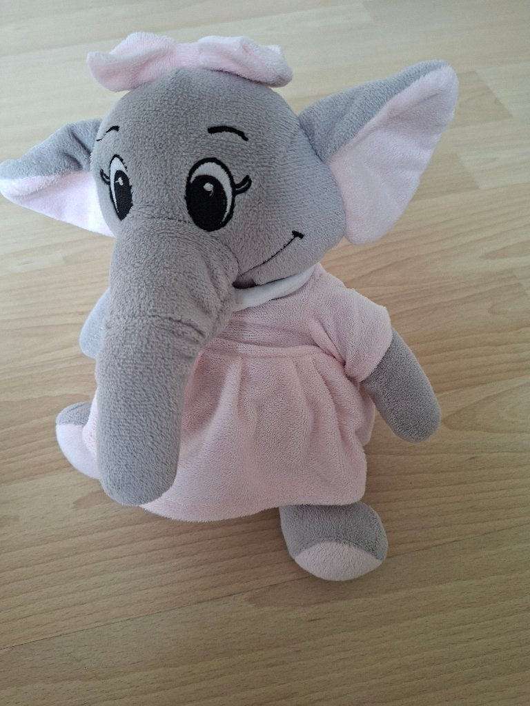 Knuffeltje olifantje, Enfants & Bébés, Jouets | Peluches, Enlèvement ou Envoi, Gris