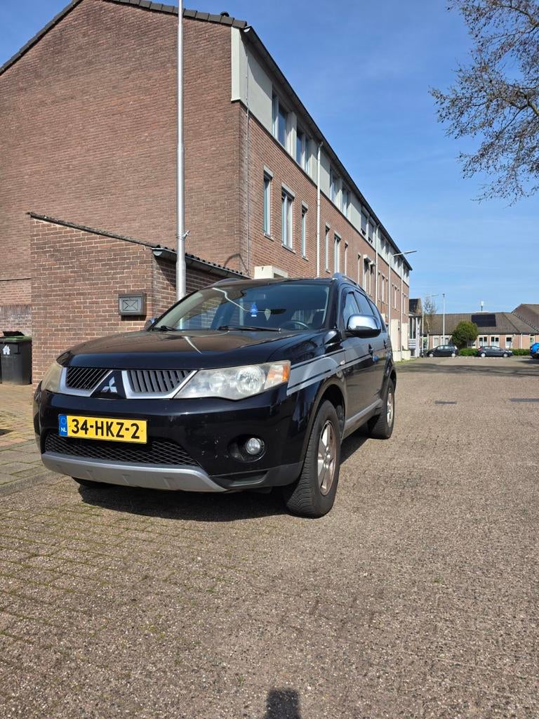 Mitsubishi Outlander 2.4 MPI 2WD 2009 Zwart, Autos, Mitsubishi, Particulier, Achat, Outlander