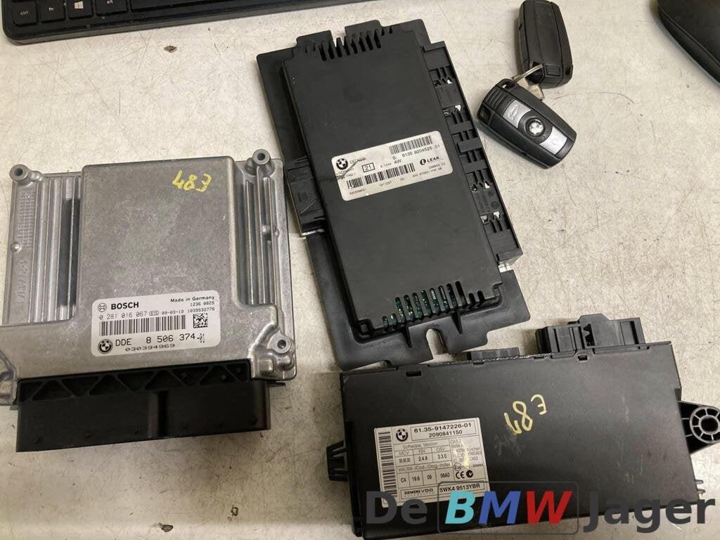 DDE + CAS-module + licht module BMW E8X E9X 8506374 20D N47, Auto-onderdelen, Gebruikt, Ophalen of Verzenden, BMW, BMW