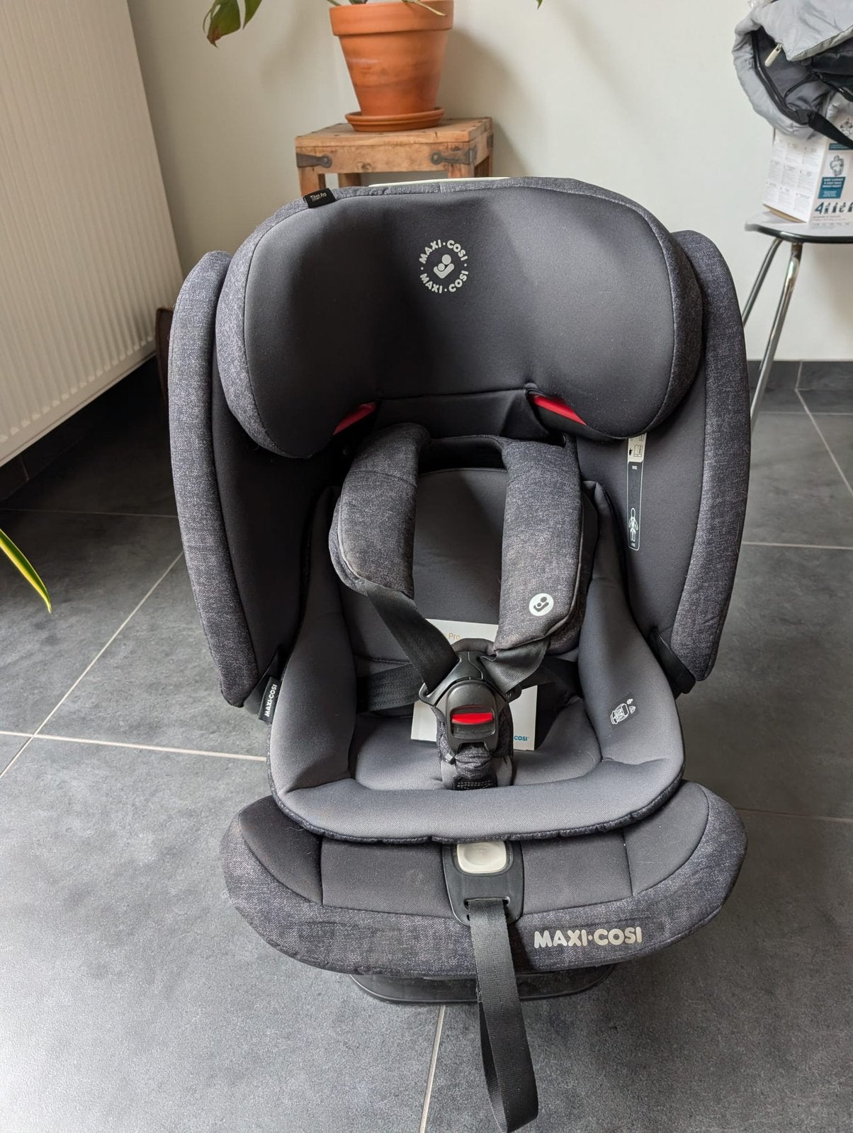 Premium Maxi-Cosi Titan Pro i-Size Autostoel (Zwart), Comme neuf, Enlèvement, Protection latérale, Isofix