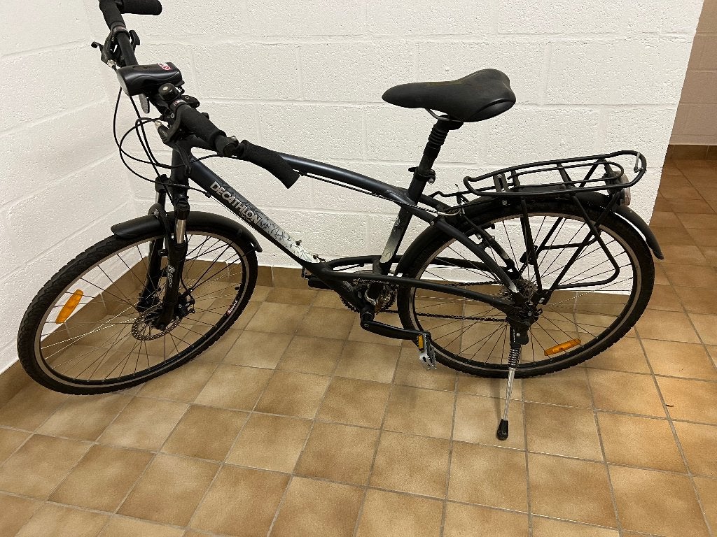 Vélo Decathlon Triban, Fietsen en Brommers, Gebruikt, 26 inch, Meer dan 20 versnellingen, Schijfrem