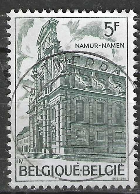 Belgique 1975 - Yvert/OBP 1761 - Patrimoine archtectur (ST), Envoi, Affranchi, Oblitéré, Europe