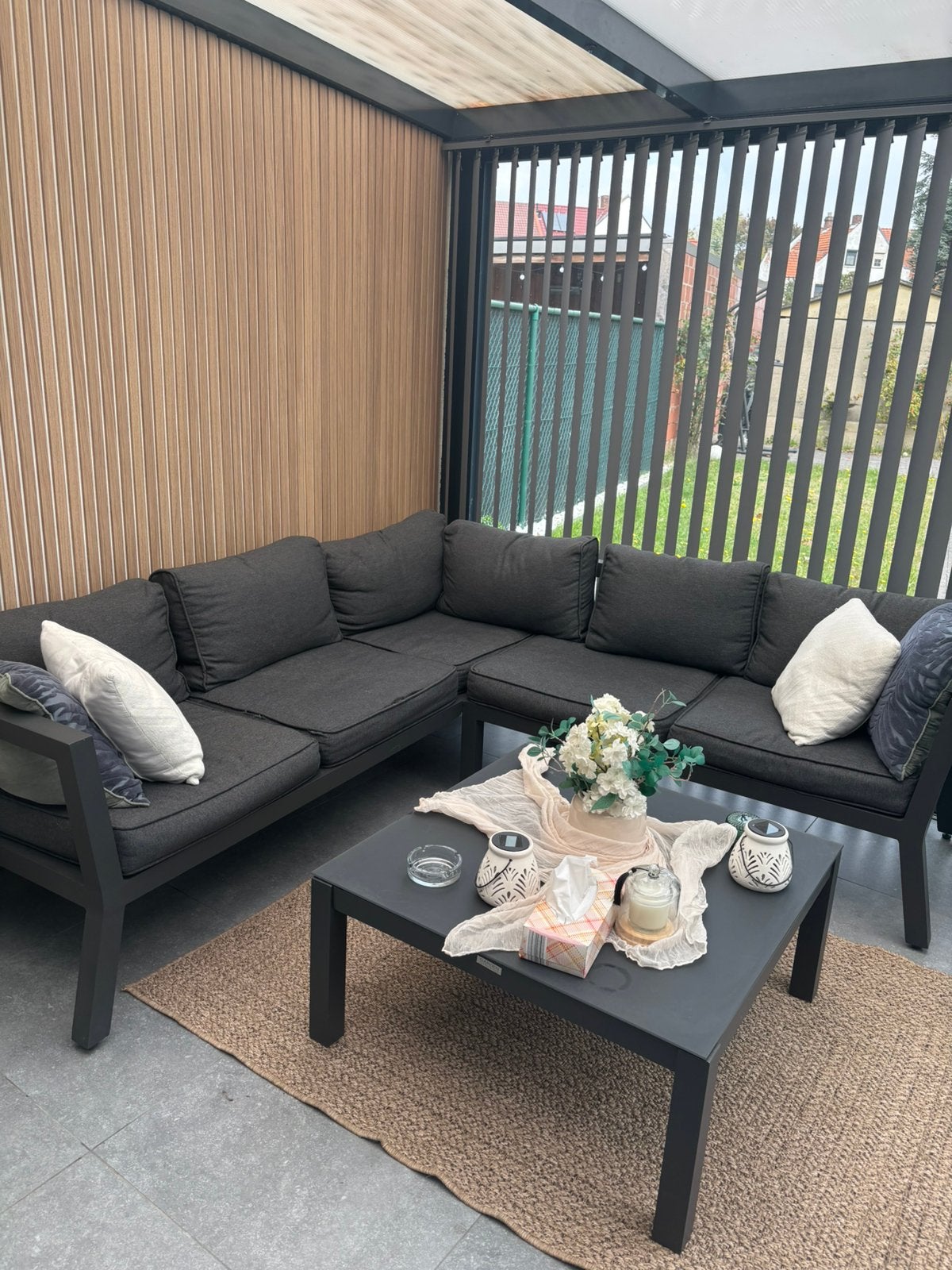 Loungeset te koop, Tuin en Terras, Ophalen, Zo goed als nieuw, Loungeset