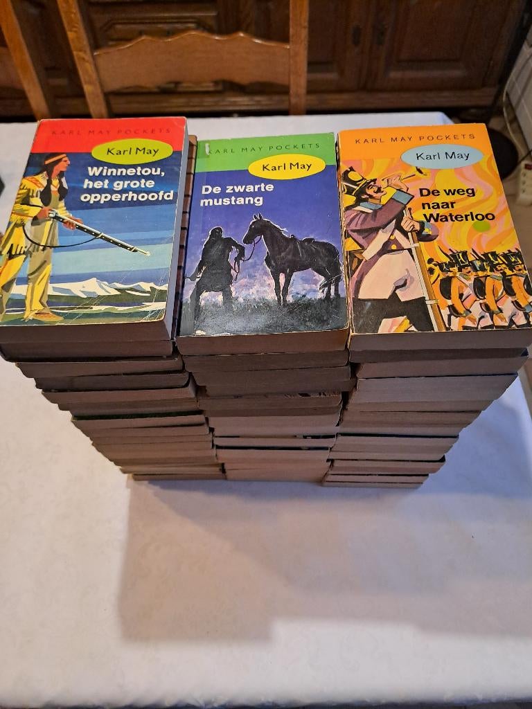 Karl May (verzameld werk, 50 boeken), Boeken, Ophalen of Verzenden, Gelezen