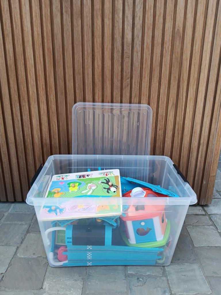 Bak vol speelgoed, Enfants & Bébés, Jouets | Autre, Enlèvement