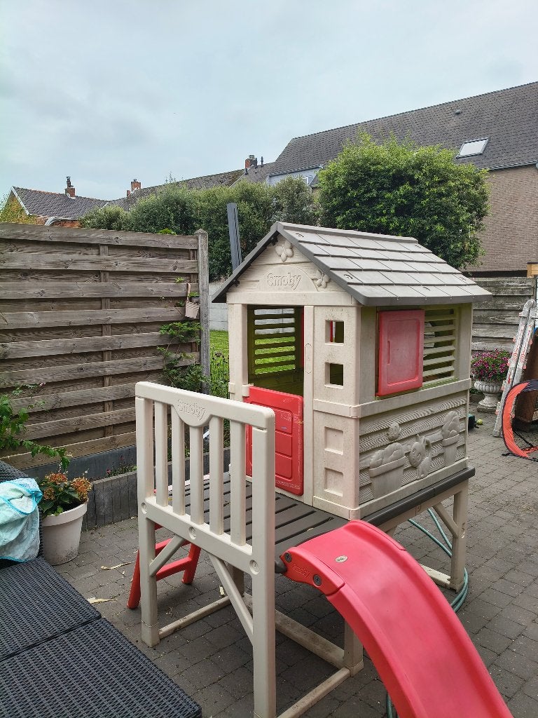 Speelhuis smoby, Kinderen en Baby's, Ophalen, Gebruikt, Kunststof