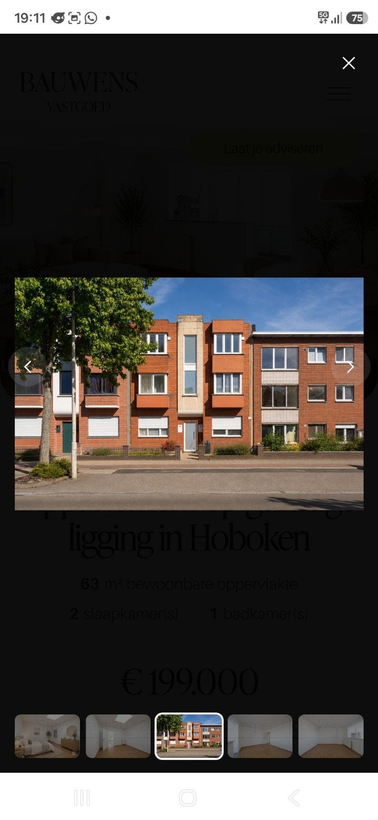 appertement te koop 2 de verdiep met 2slaapkamers, Antwerpen (stad)