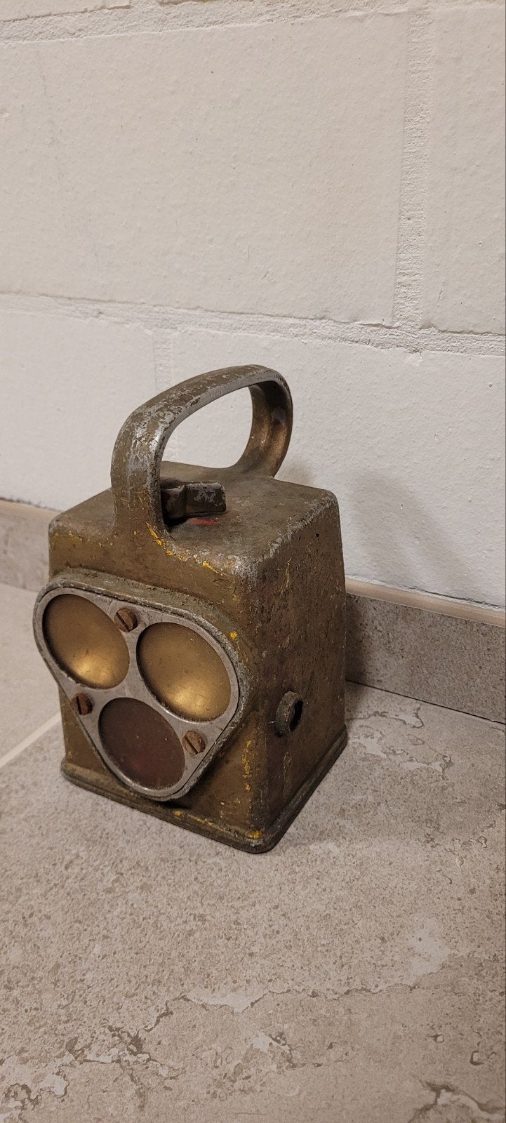 oude Franse spoorweglamp, Collections, Enlèvement