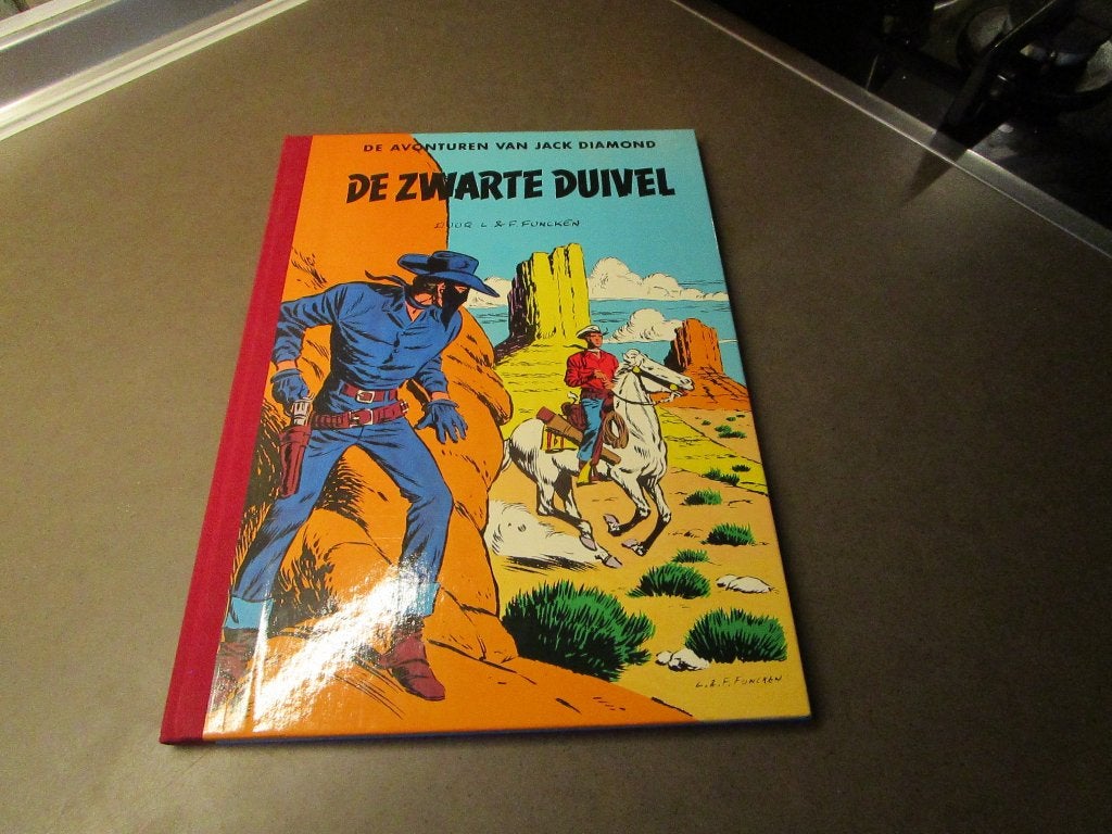 Jack Diamond - De zwarte duivel - HC - nieuw, L & F Funcken, Eén stripboek, Nieuw, Ophalen of Verzenden