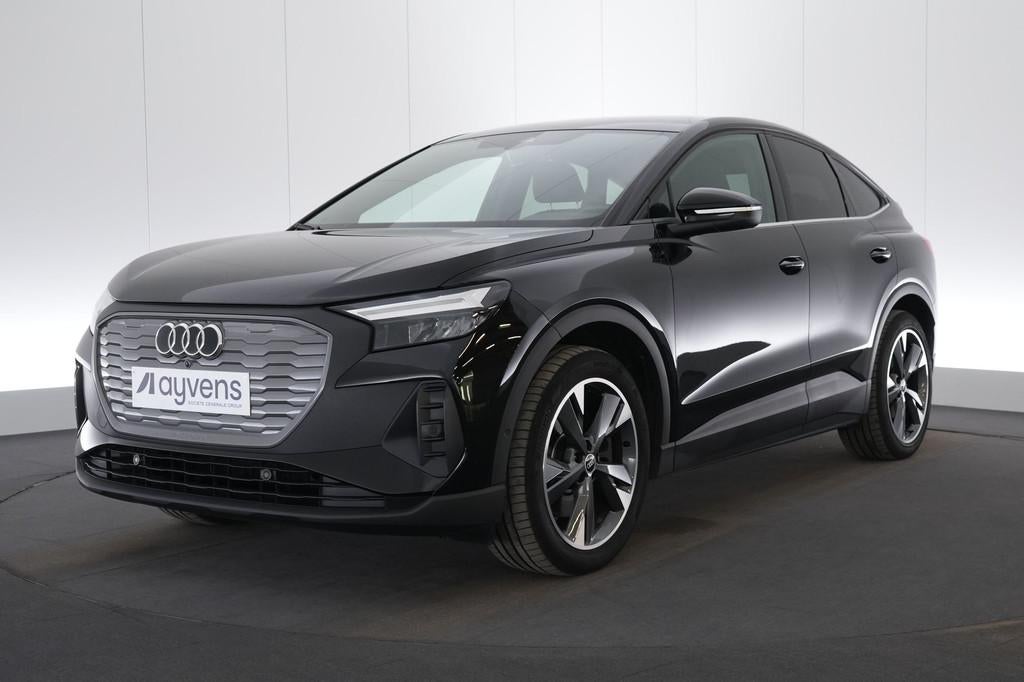 (2DDZ680) AUDI Q4 SPORTBACK E-TRON, Automaat, Achterwielaandrijving, Gebruikt, Zwart