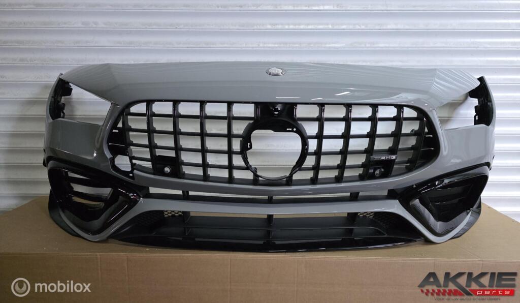 Mercedes Cla45 AMG bumper earodynamika W118 Facelift, Auto-onderdelen, Gebruikt, Voor, Ophalen of Verzenden, Bumper