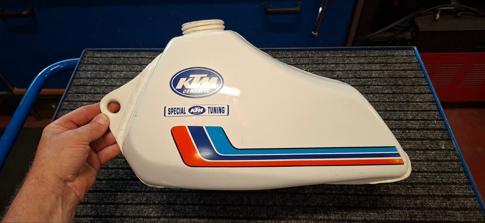 Cagiva alum. benzinetank, Ophalen of Verzenden, Nieuw