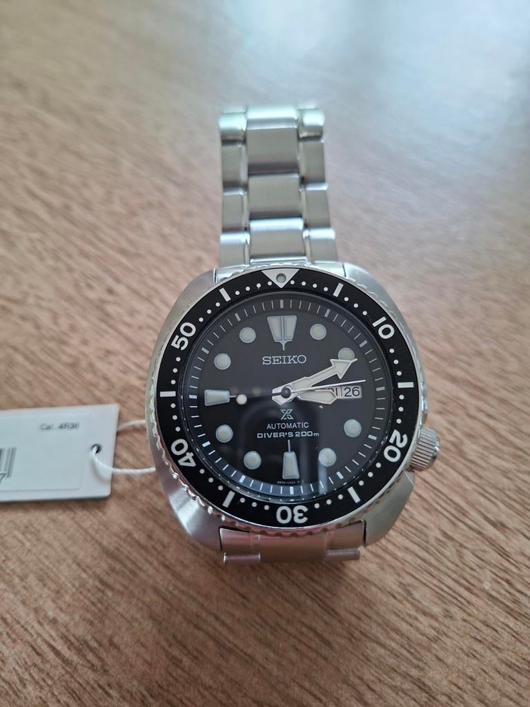 Seiko Turtle Prospex SRP777 neuve, Ophalen of Verzenden, Staal, Staal, Seiko