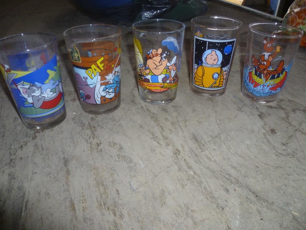 5  DISNEY GLAZEN, Ophalen