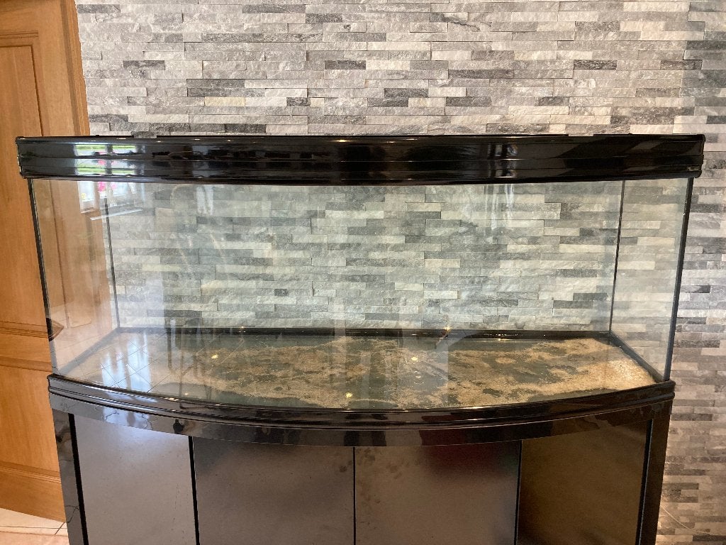 Aquarium tout équipés., Enlèvement, Couvercle inclus, Utilisé