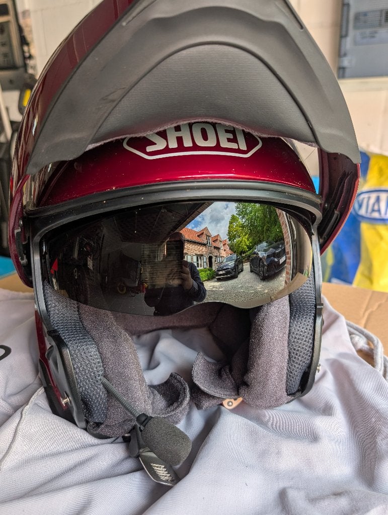 SHOEI NEOTEC 2 + SENA SRL, Motoren, Ophalen, Systeemhelm, Dames, Shoei
