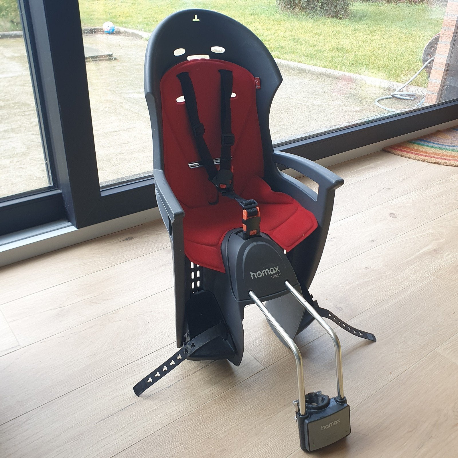 Siège vélo enfant, Enlèvement