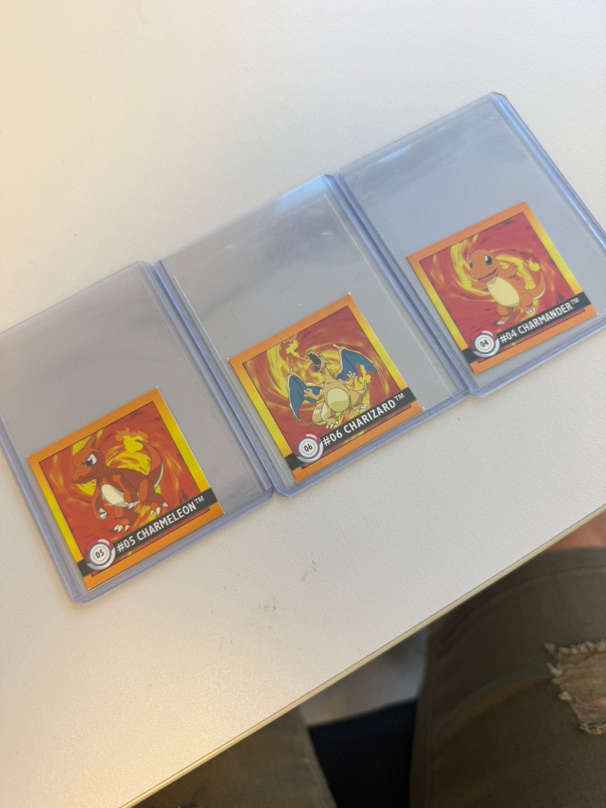Pokémon 1999 Artbox Stickers Charmander Charizard 3x sticker, Hobby en Vrije tijd, Verzamelkaartspellen | Pokémon, Ophalen of Verzenden