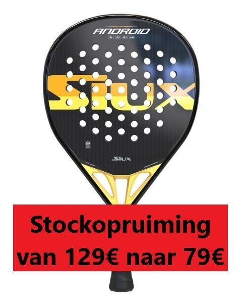Nieuwe Siux Android padel racket, Ophalen of Verzenden, Nieuw, Padelracket