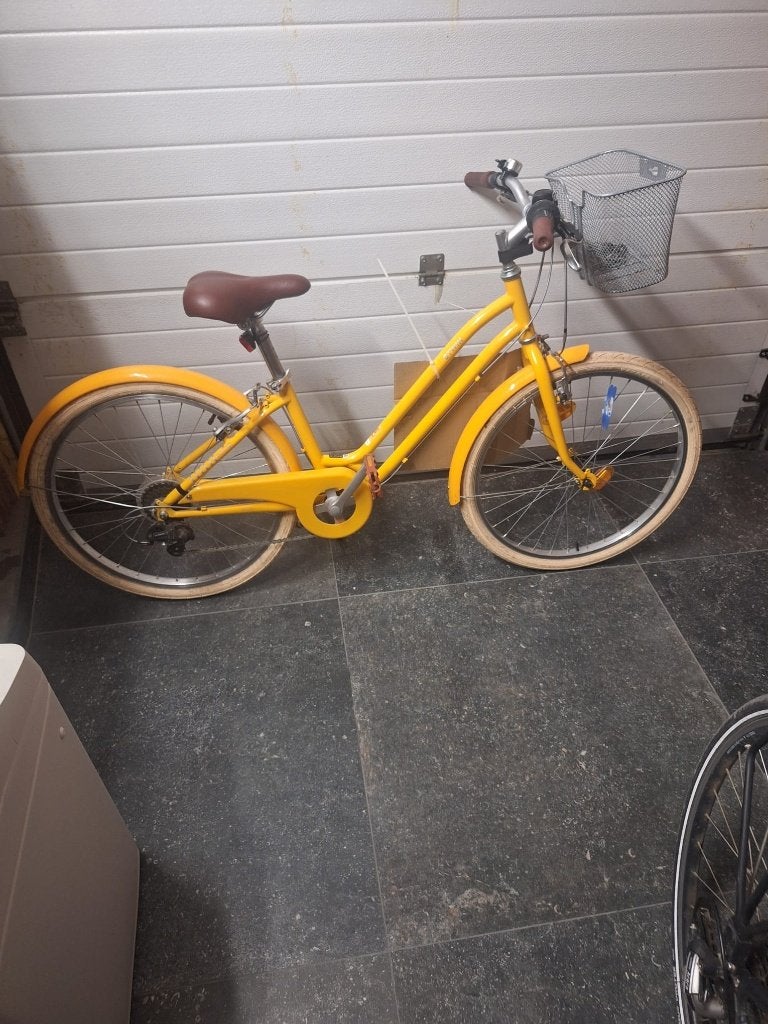 Kinderfiets, Fietsen en Brommers, Ophalen, Zo goed als nieuw, 24 inch, Handrem